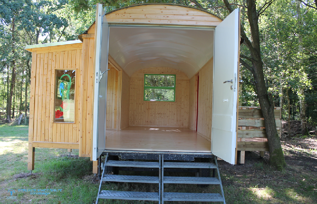 FTM KEIL Bauwagen °Berliner Kinderhilfe - Schutzengel-Haus